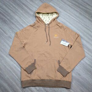 Barstool Sports Golf Presidents Cup Men's XL Pullover Ribbed Hoodie Brown